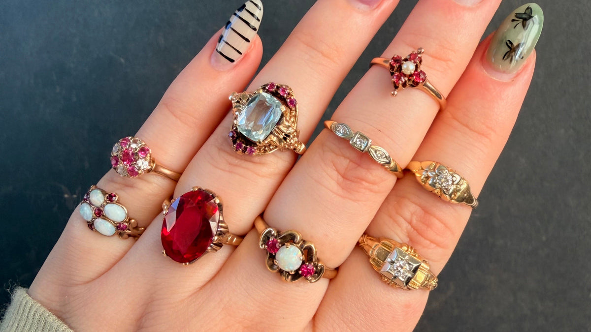 No Hallmark? No Problem! The Story Behind Unmarked Antique Jewelry - Clover Collective Antiques