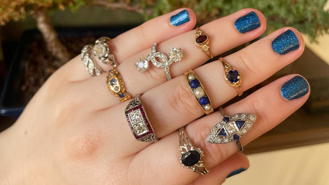 Why Choose Vintage Estate Jewelry?  (Hint: It’s Not Just Your Grandma’s Stuff Anymore) - Clover Collective Antiques
