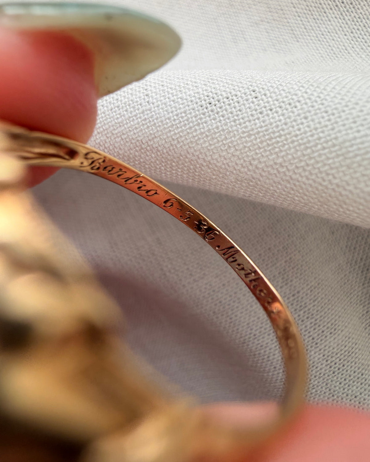 Art Deco 14k Two-Tone Gold and Old European Cut Diamond Ring